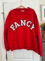 Fancy Mockneck Red Size L Photo 0