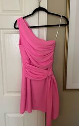 Amanda Uprichard Dress Mini Pink Photo 0