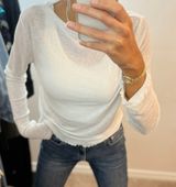 ZARA Sheer White Shirt Photo 0
