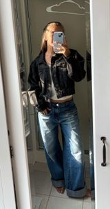 Black Jean Jacket  Photo 0