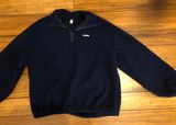 Quarter Zip Pullover Blue Photo 0