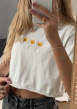 Brandy Melville Cropped Tee Photo 0