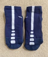 Nike Hyper Elite Dri-Fit Navy Blue Socks Photo 0