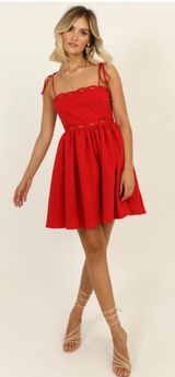 Showpo Red Dress Photo 0