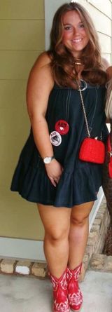 Bay Breeze Mini Dress in Black Combo Photo 0