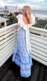 Luxe Bow Back Crop Top Photo 0