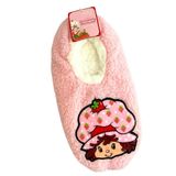 Strawberry Shortcake Slipper Socks 7- 9 1/2 Cozy‎ NWT Y2K Nostalgia Kidcore Photo 0