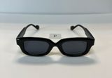 Rectangle Black Sunglasses / Small Square Sunglasses Photo 0