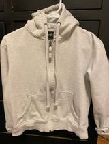 basic grey zip up Gray Photo 0