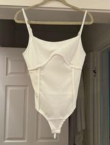 White corseted bodysuit Photo 0