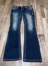 Miss Me Bootcut Blue Jeans Photo 0