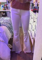 White Altar'd State Jeans Bell Bottom Photo 0