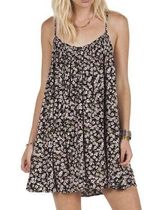 Volcom Black Floral Cami Dress Photo 0
