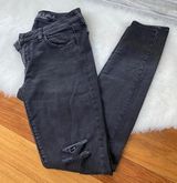 American Eagle Outfitters Mid rise Black Jeggings Photo 0