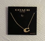 Coach Gold Necklace Photo 0