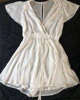 Francesca's ️️White Romper️ Photo 0