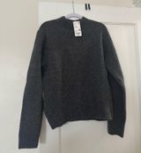 Gray Uniqlo Knit Sweater Photo 0