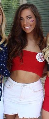 Urban Outfitters White Denim Skirt  Photo 0