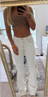 Ban Jara flare Jeans  off white/cream Photo 0