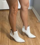 Soda Shoes White Booties Photo 0