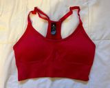 Red  Sports Bra Photo 0