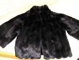 Black Faux Fur Coat Photo 0