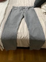 Jeans Straight Fit Grey Wash Photo 0