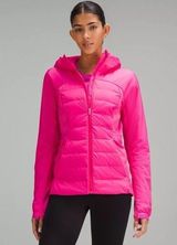 Lululemon Down For it All Jacket Winter Coat Sonic Pink Size 12 NWT Photo 0
