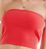 Urban Outfitters Hallie Ribbed Knit Tube Top Photo 0