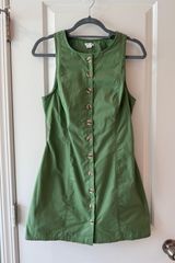 Kimchi Blue Green Mini Dress Photo 0