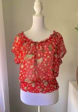 Bongo  Boho Peasant Top Photo 0