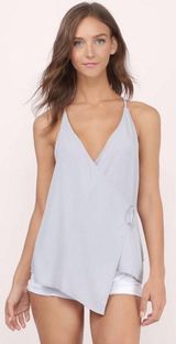 Tobi grey wrap tank  Photo 0