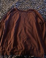 burnt orange casual crewneck top Size M Photo 0