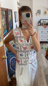 American Vintage Embroidered Vest Photo 0