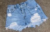 Levi’s 501 Denim Shorts Photo 0