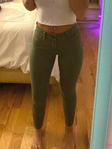 Jeans Green Size 0 Photo 0