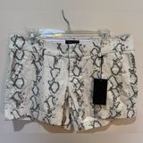 Dear John Finnegan roll cuff snake printed shorts sz 12 NWT Photo 0