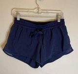 Lululemon Hotty Hot Short 2.5" Inseam Hero Blue Sz 8 Running Active Performance Photo 0