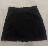Black Mini Skirt Size 4 Photo 0