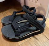 Teva Black  Platform Universal Sandals Photo 0