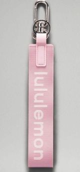 Lululemon Never Lost Keychain NWT PINK Photo 0