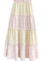 Floral Maxi Skirt  Photo 0