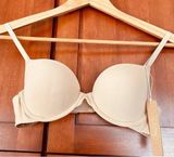 Fits Everybody Push Up Bra Clay Size 34A NEW Photo 0