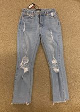 Brooklyn Karma Distressed Boyfriend Jeans Photo 0