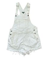 WILD FABLE White Overall Denim Ripped Shorts Size M Photo 0