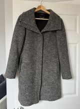 Club Monaco Long Grey Wool Coat Photo 0