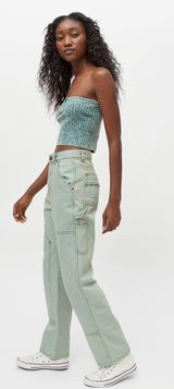 BDG High-Waisted Carpenter Jean – Tinted Denim Photo 0