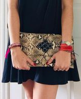 Chico's  Snake Skin Clutch  Photo 0