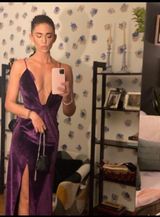 Alice + Olivia Stunning High Slit Gown Photo 0