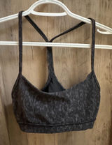 Lululemon patterned flow y sports bra Photo 0